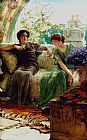 Unwelcome Confidences by Sir Lawrence Alma-Tadema